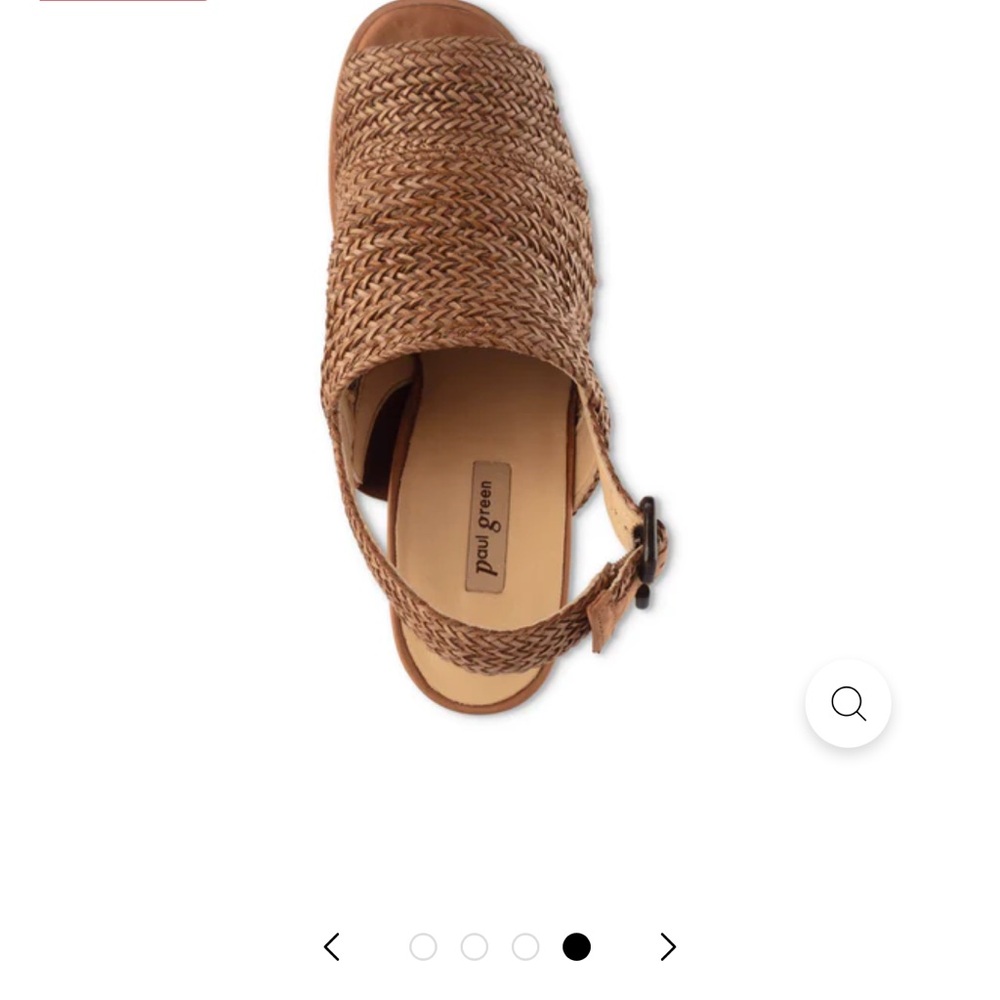 PAUL GREEN LOVELY WOVEN SANDAL - Picture 4 of 13